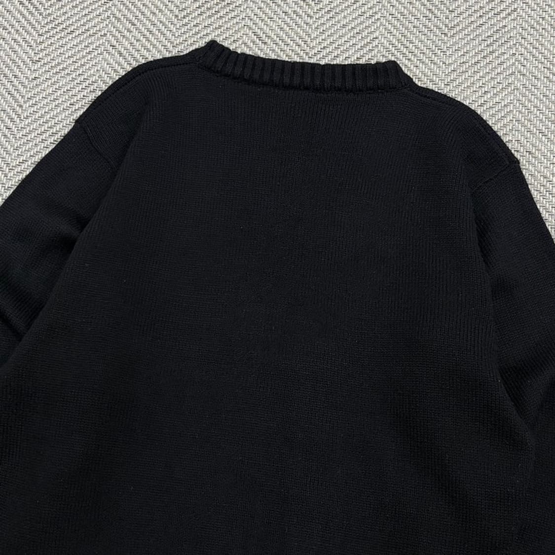 베네통 80s 자수 니트 스웨터 v3083 상품이미지4