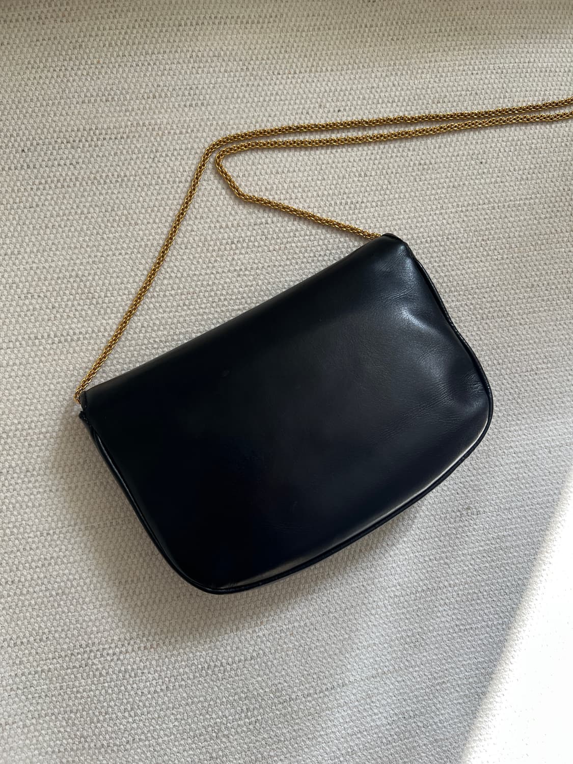 빈티지 셀린 골드 체인 레더 숄더백 상품이미지8