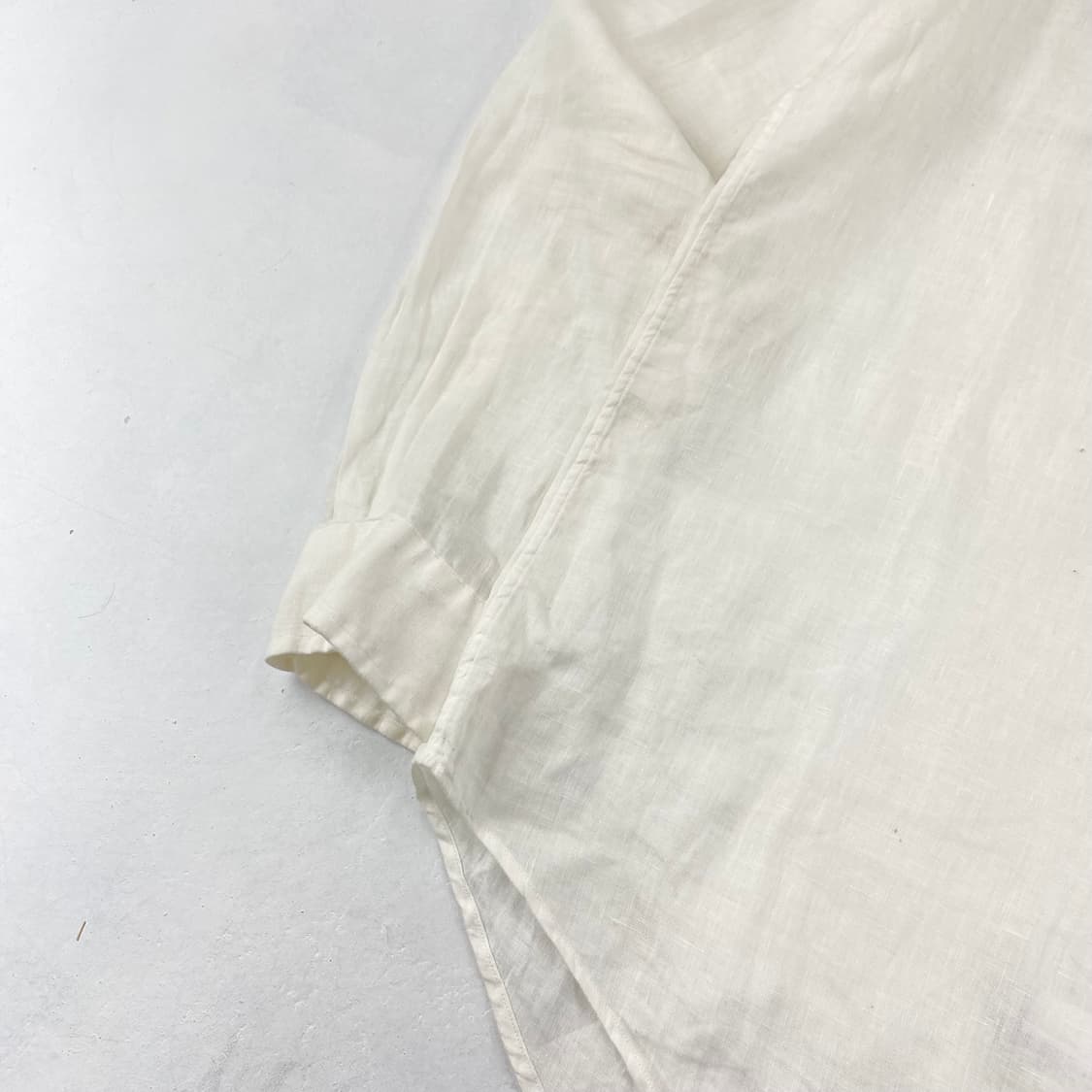 폴로 신형 린넨 화이트 셔츠 (98) 상품이미지4