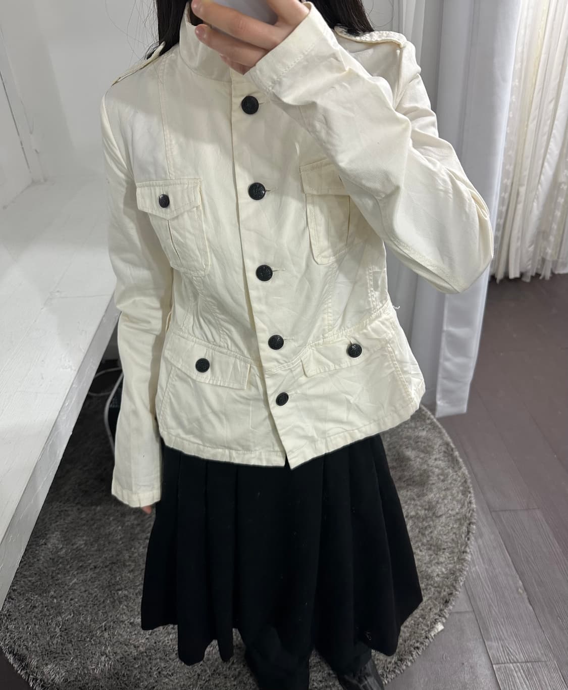 divided pocket cotton jacket 상품이미지3