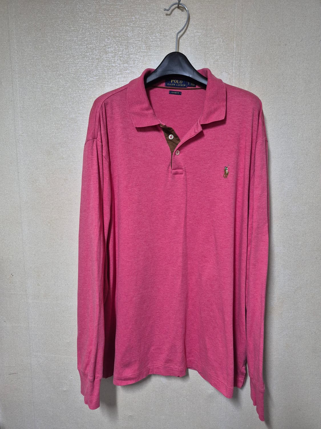 폴로 소프트터치 긴팔 카라티 상품이미지1