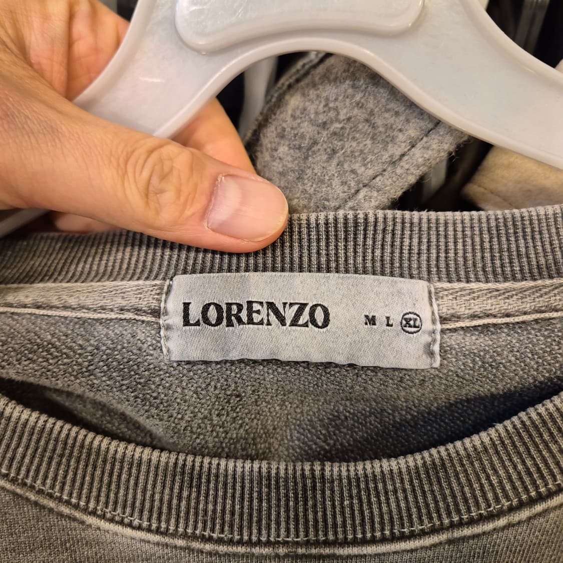 XL 피그먼트워싱 오버핏 맨투맨  상품이미지3