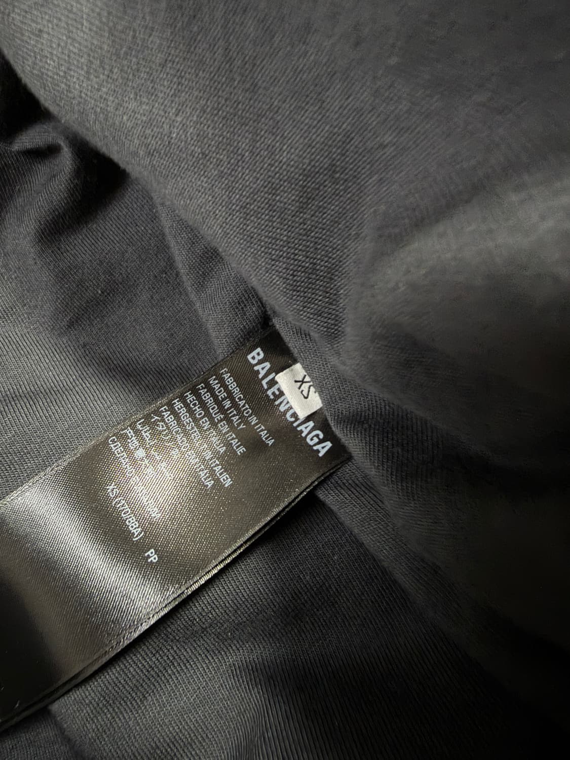 [XS]발렌시아가 데님 봄버 25ss 국내 매장판 상품이미지4