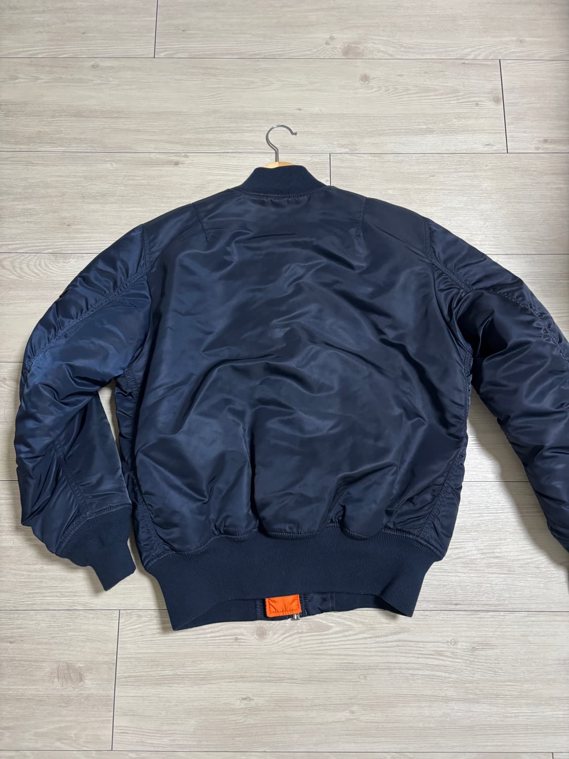 알파인더스트리 ma-1 네이비 상품이미지2