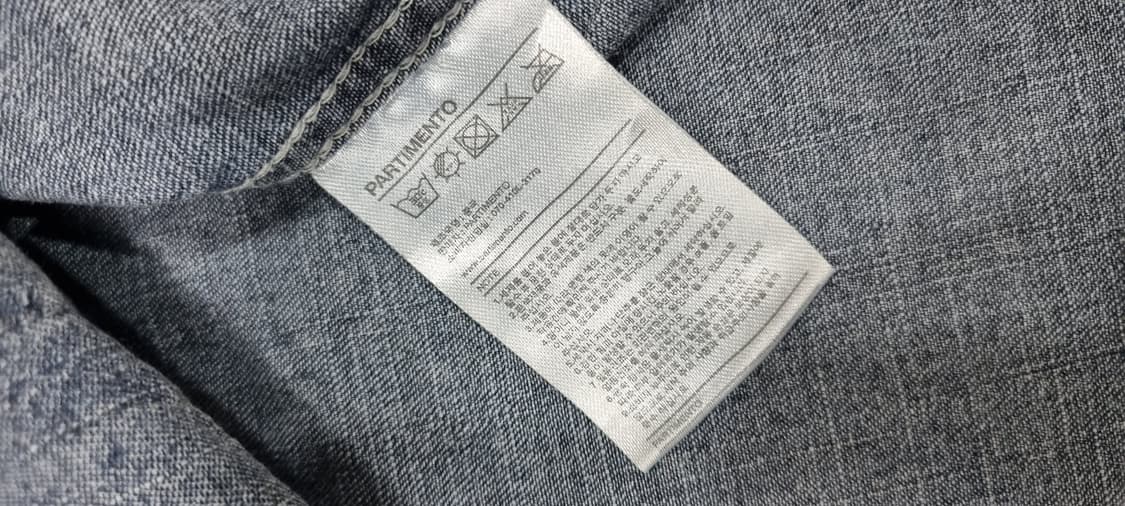 파르티멘토 오버핏 스톤워싱 데님셔츠 M _ 남성 상품이미지10