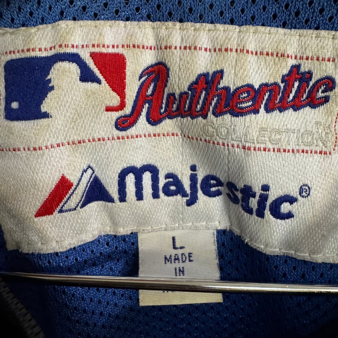 마제스틱 뉴욕메츠 90s 아노락 바람막이 자켓 상품이미지5