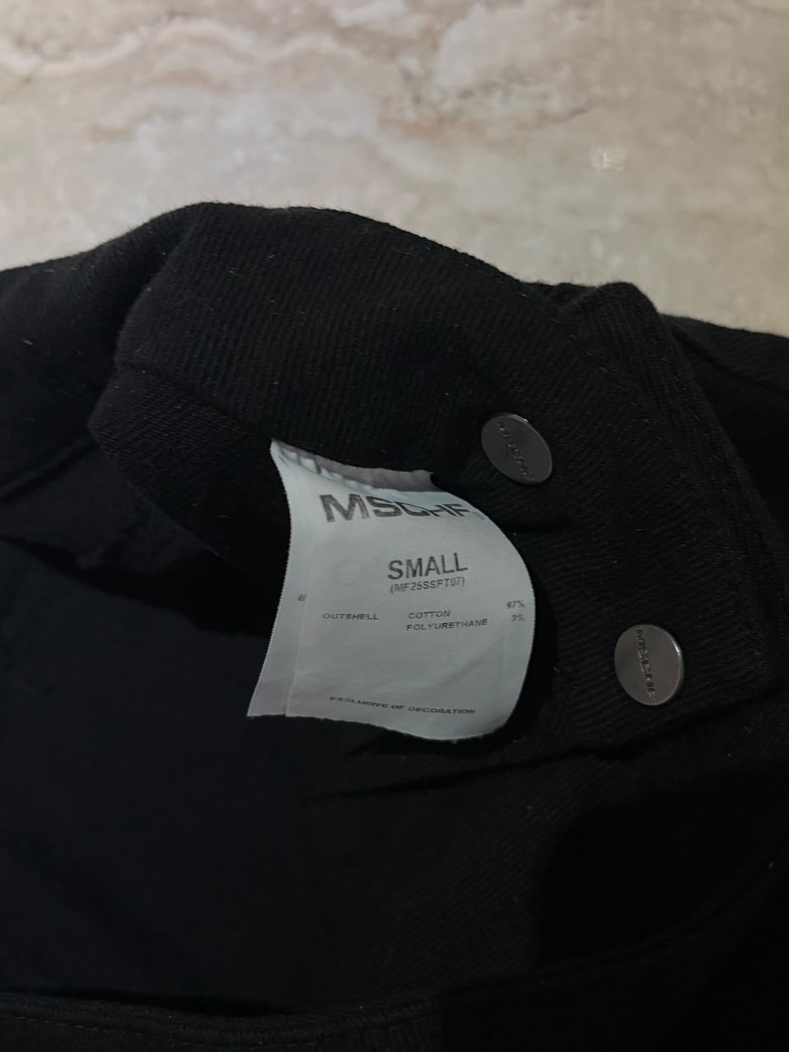 [s]미스치프 워시드 부츠컷 팬츠 상품이미지4