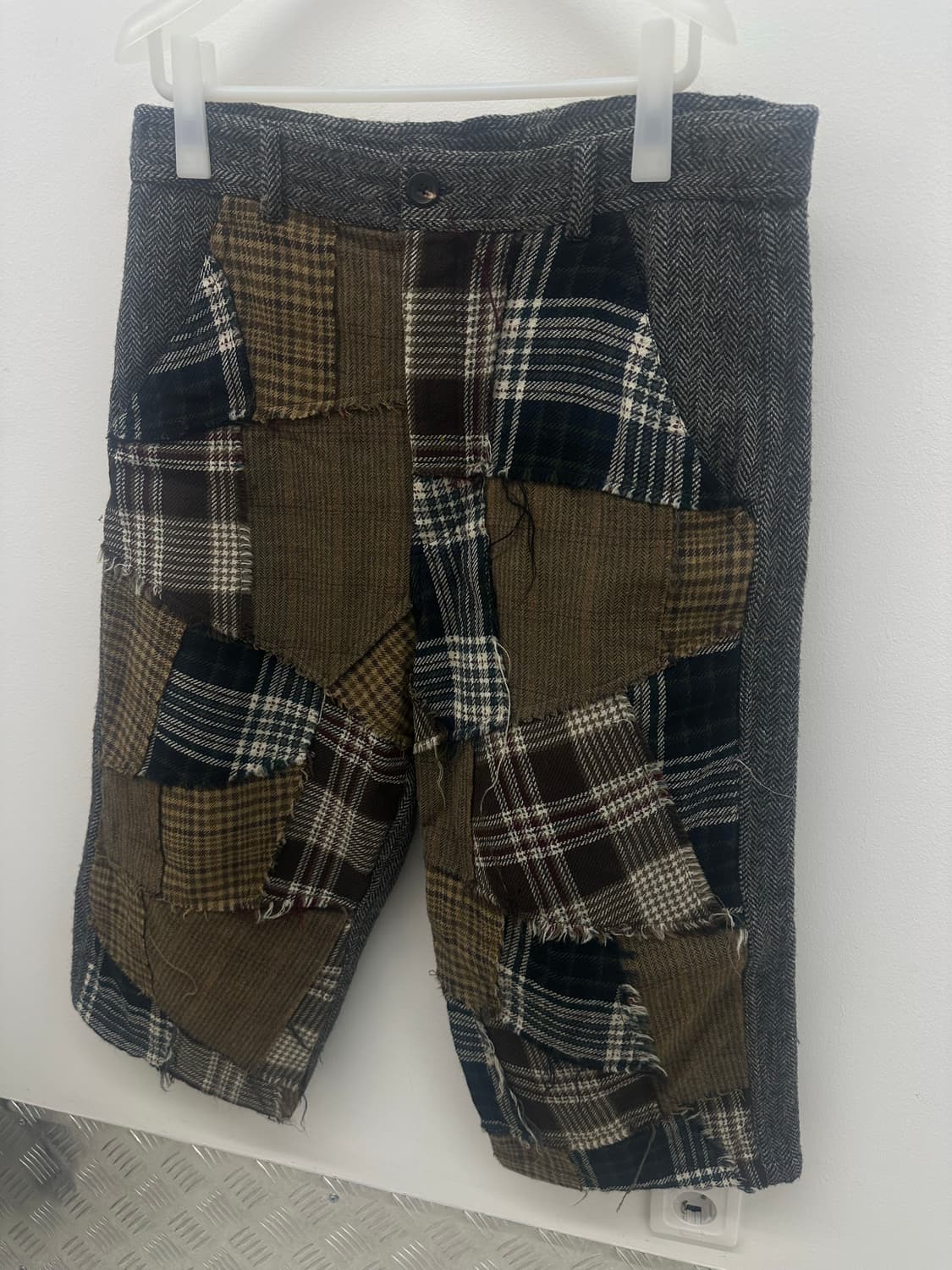 꼼데가르송 셔츠라인 패치워크바지 팝니다 상품이미지1