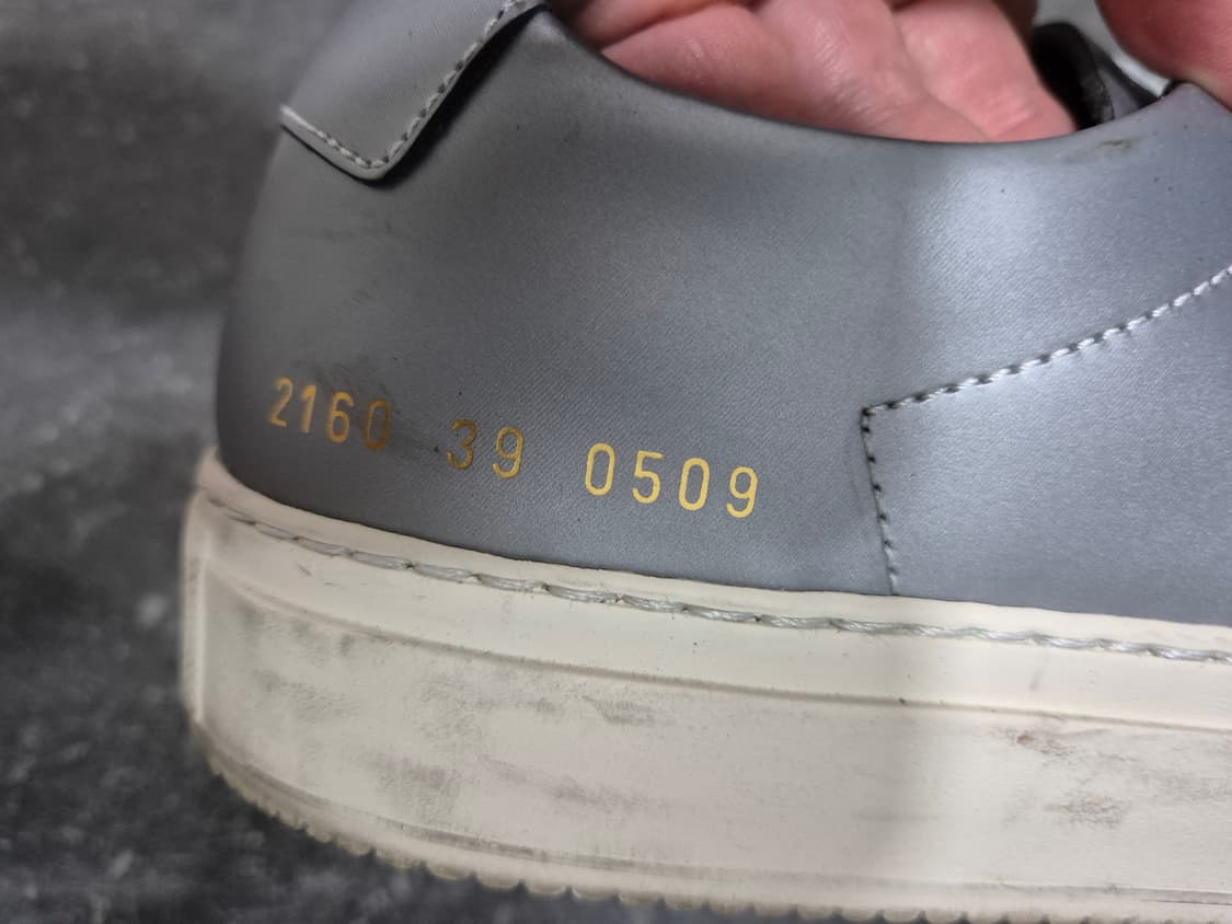 (사이즈 39)커먼 프로젝트 아킬레스 로우 실버 판매합니다 상품이미지3