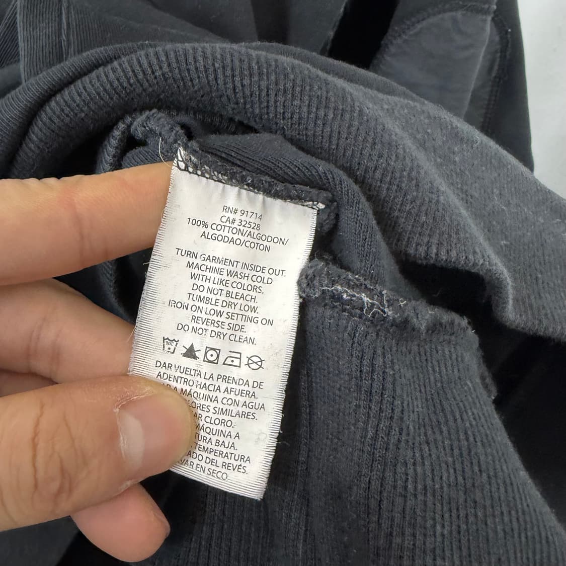 아르마니 익스체인지 빅로고 반집업 상품이미지8