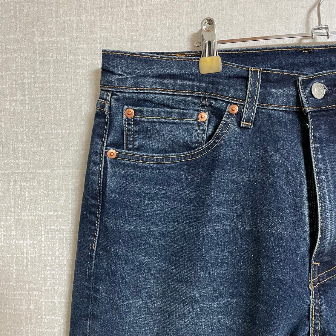 리바이스 505 레귤러핏 웜 진 / W32, L32 상품이미지2