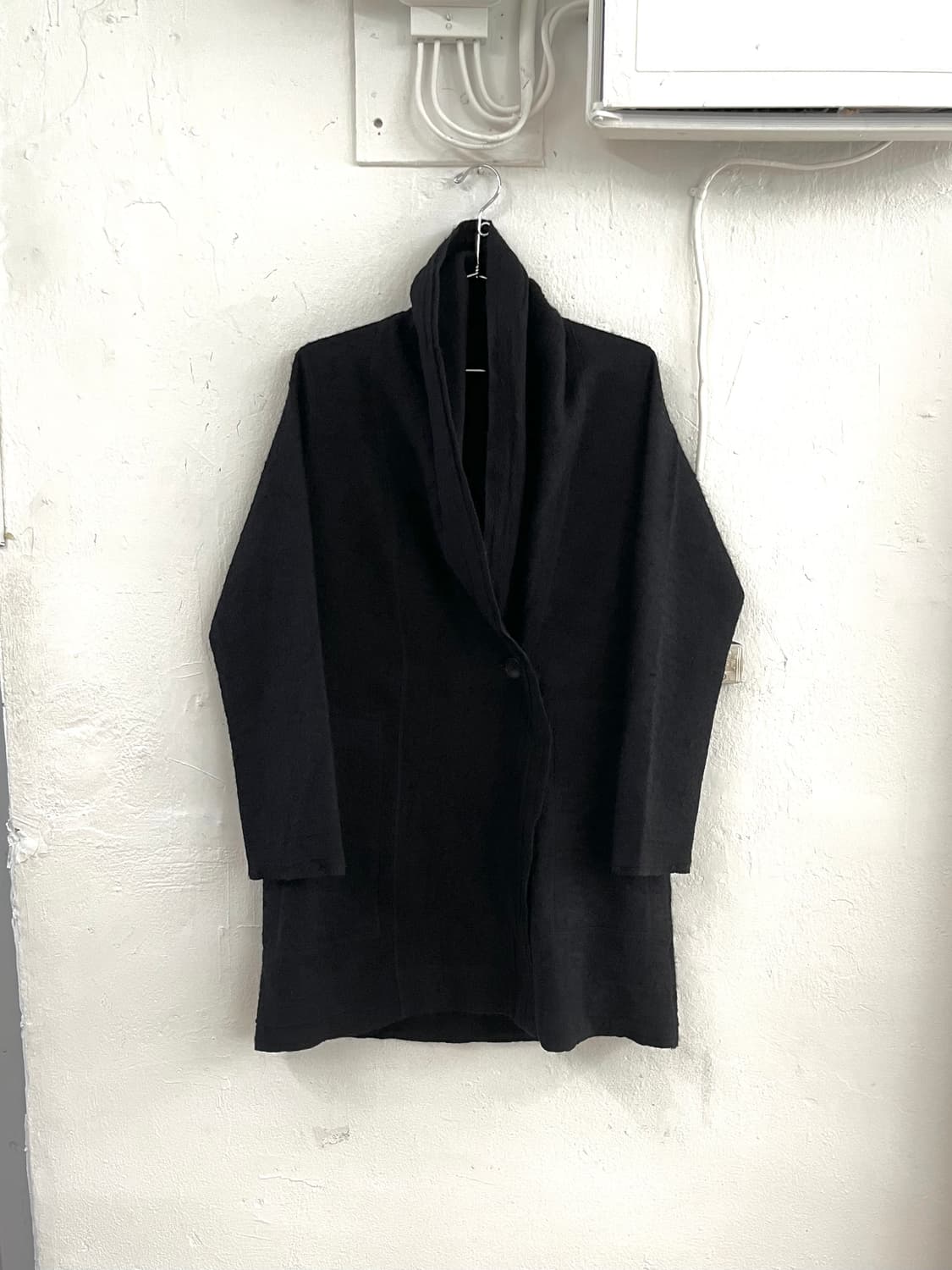 이세이미야케 HAAT 울 후드 코트 상품이미지2