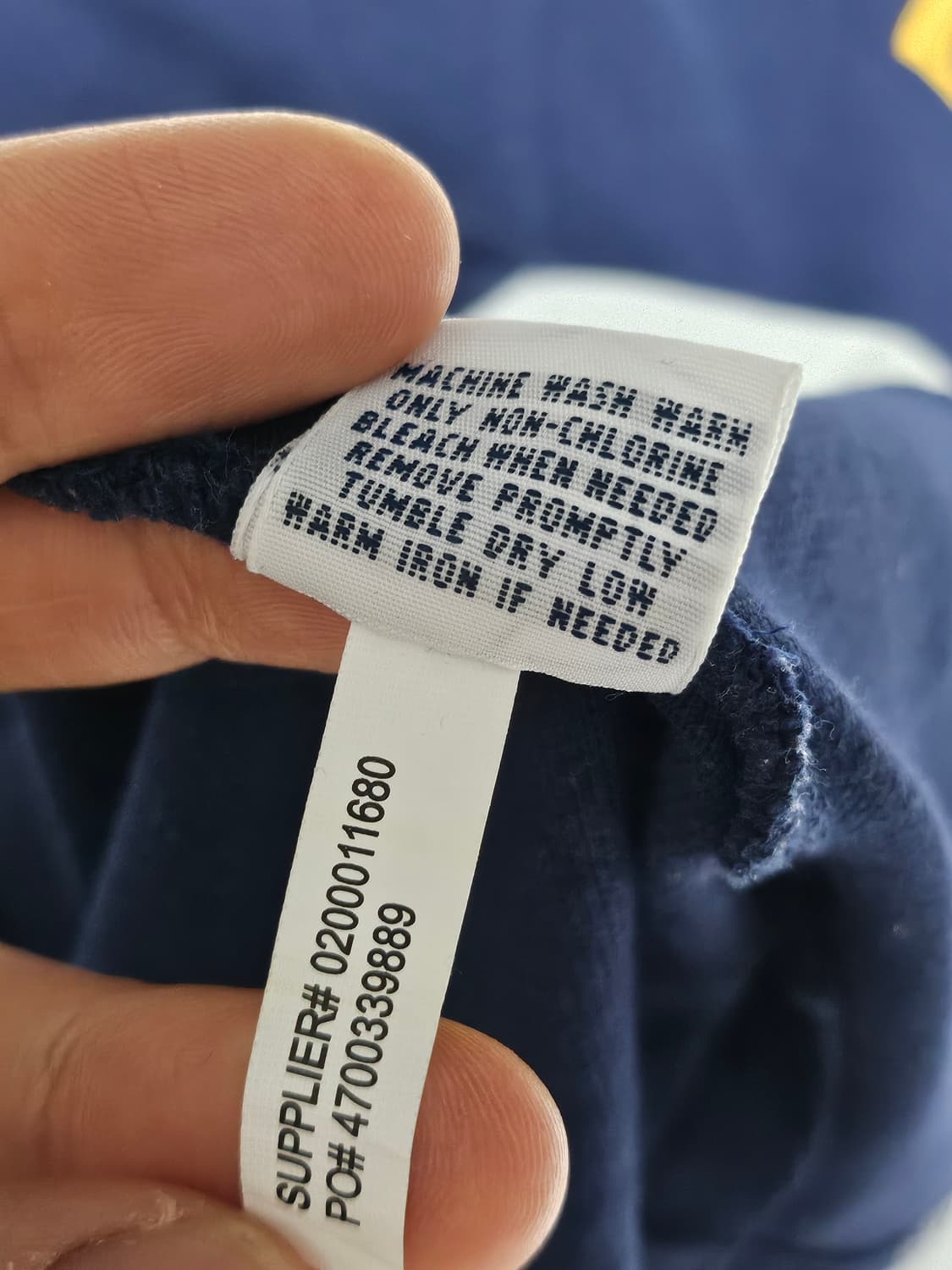 폴로랄프로렌 빅포니 사선 카라티 핀터깔 여성 M 상품이미지9