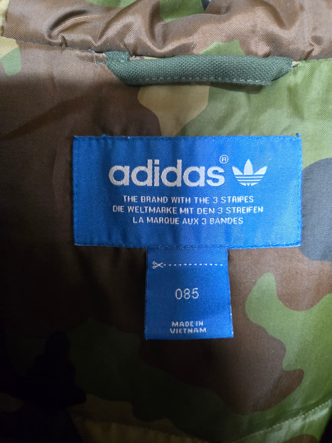 아디다스 올리브 다운 야상  파카 085 상품이미지8