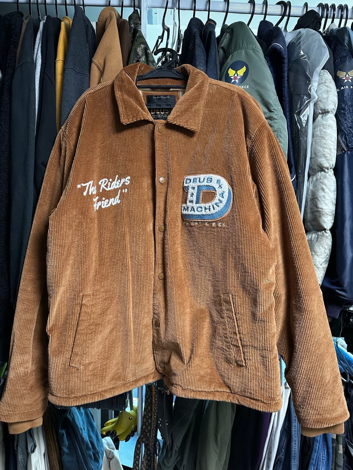 데우스 코듀로이 자켓 xxl 상품이미지1