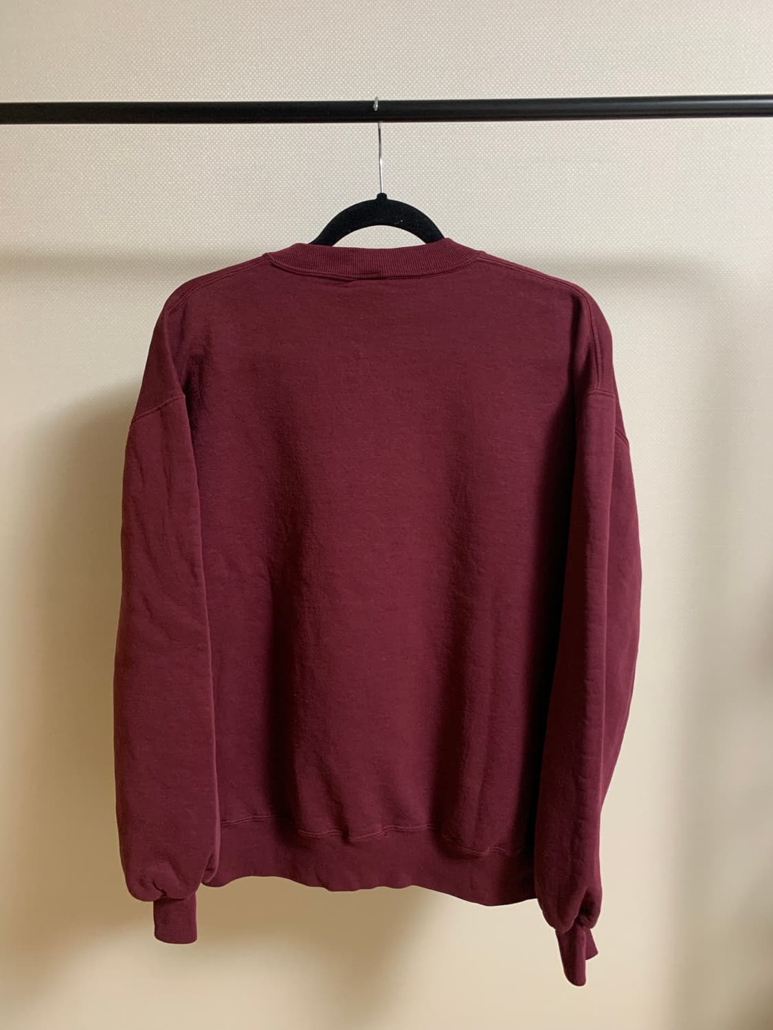 빈티지 90s USA 러셀 와인 스웻셔츠 상품이미지2