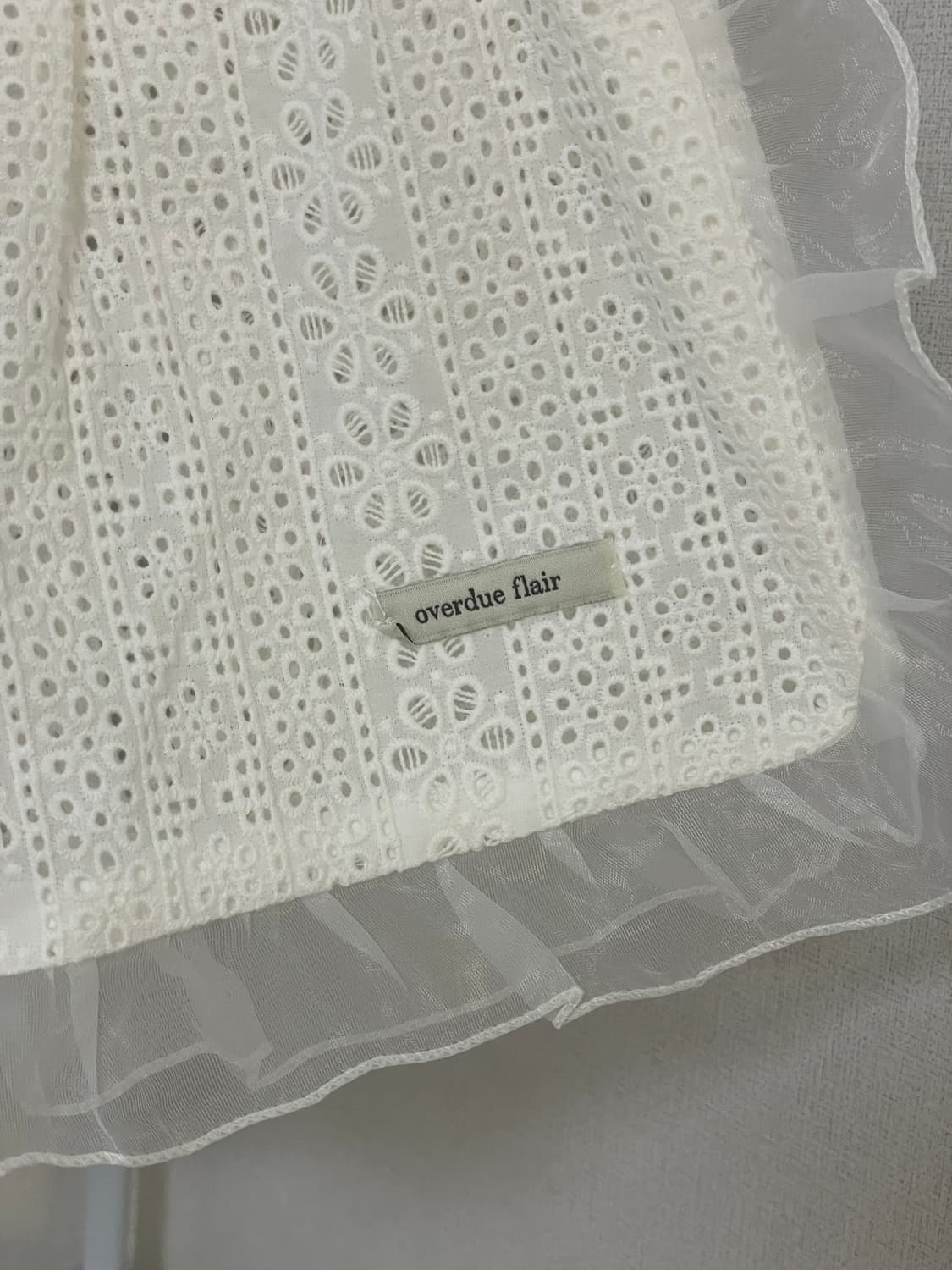 오버듀플레어 오간자 숏팬츠 상품이미지2