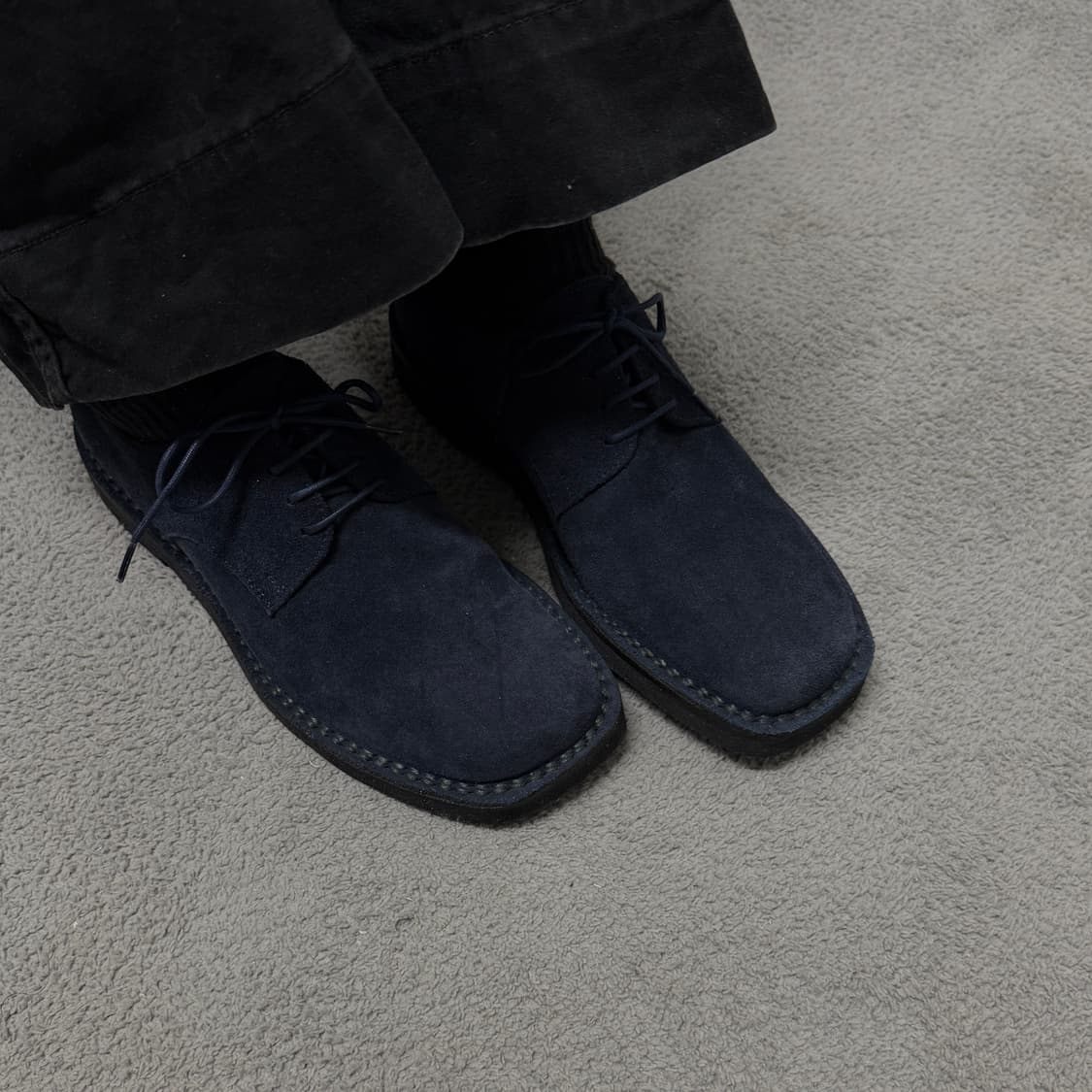 Margaret Howell suede square toe shoes 상품이미지2