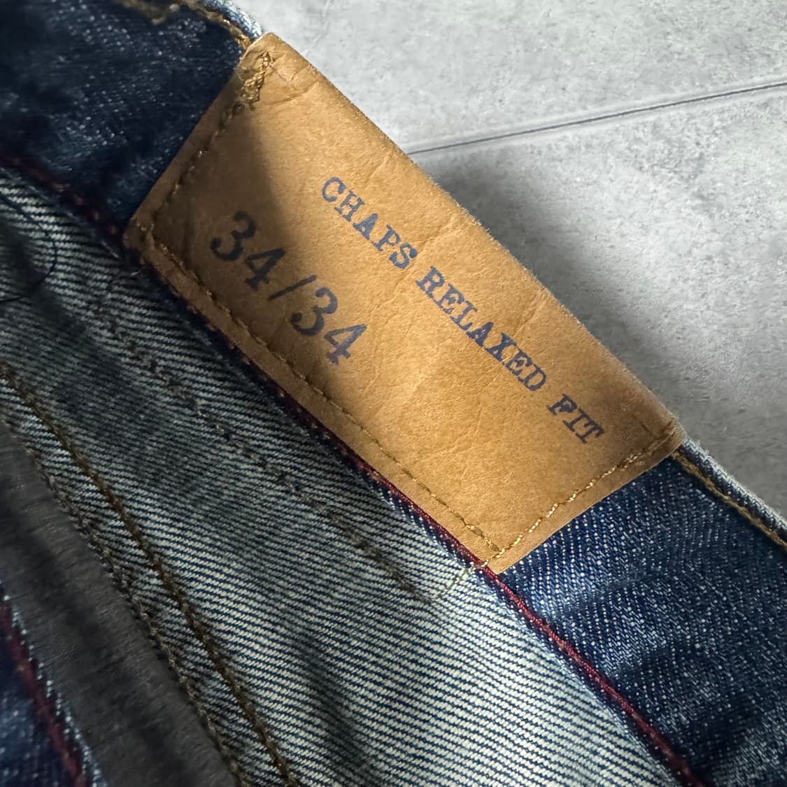 [34x34] 챕스 랄프 로렌 릴렉스드 핏 데님 상품이미지2