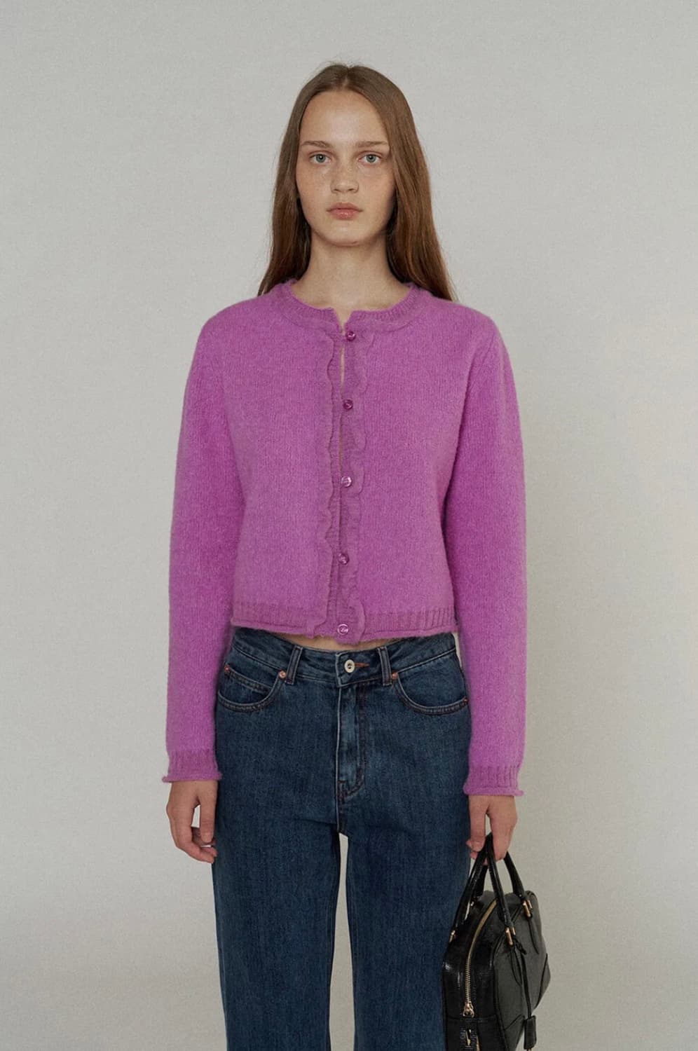 LO61 teddy boucle cardigan 상품이미지1