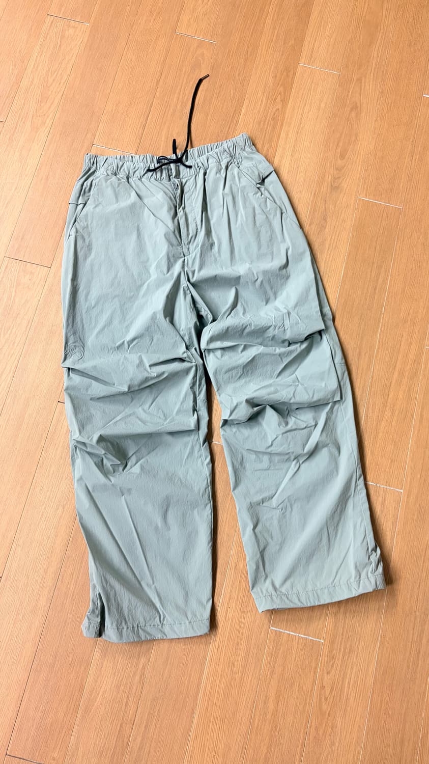 [1] 해칭룸 스노우 오버팬츠 파스텔 올리브 상품이미지2