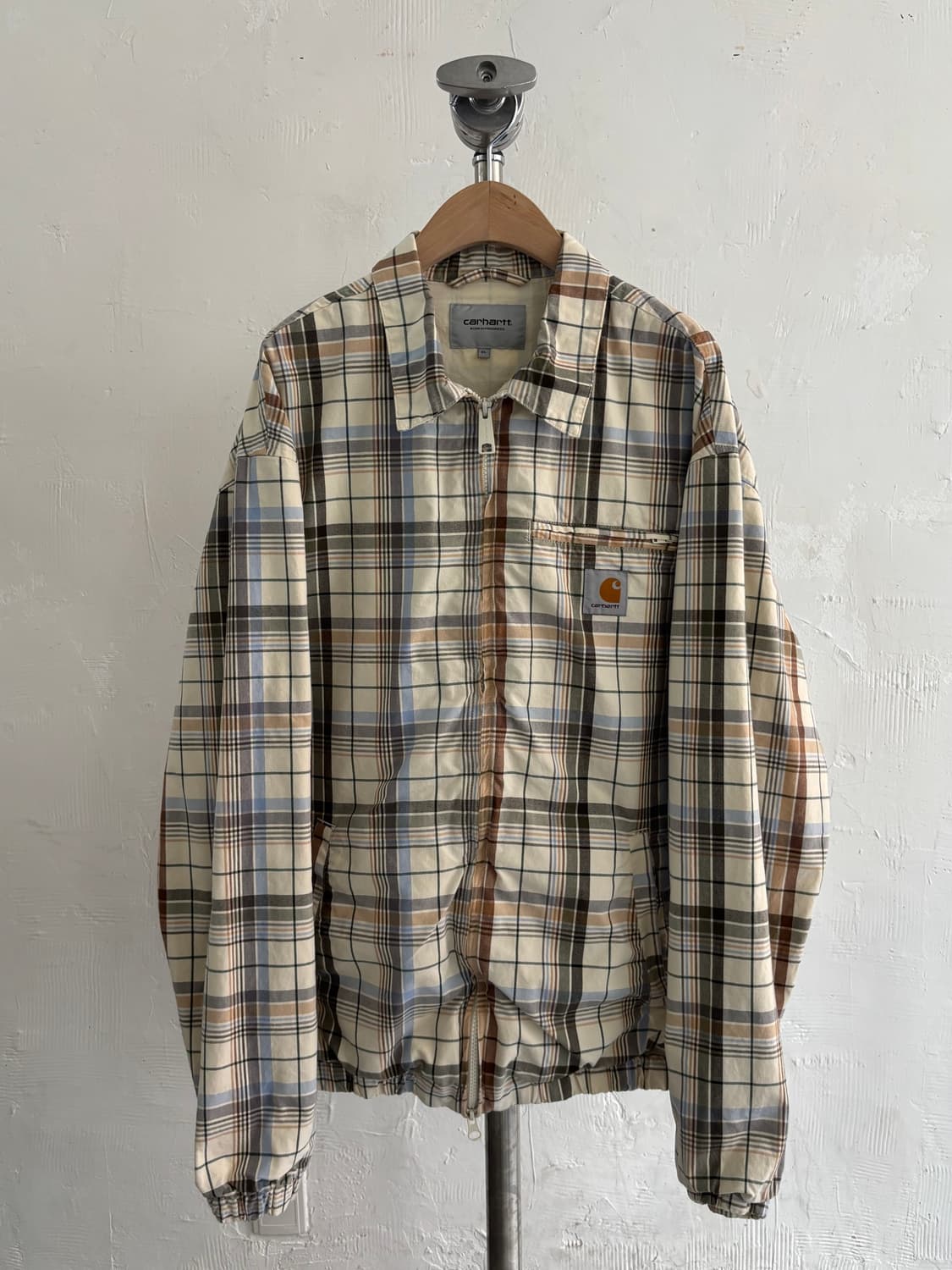 carhartt WIP 칼하트 빌레이 체크 자켓 상품이미지1