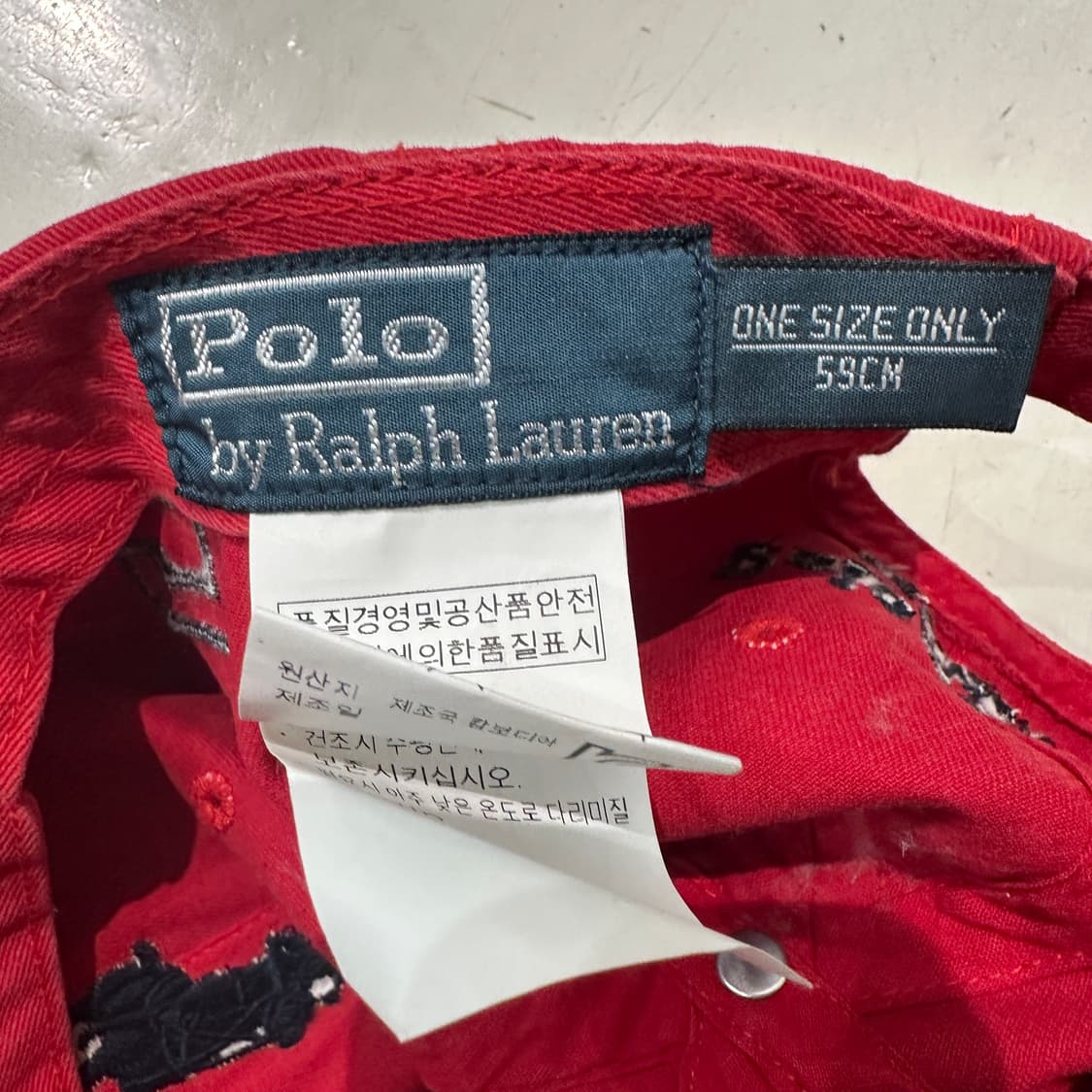 폴로랄프로렌 빅포니 볼캡 모자 상품이미지5