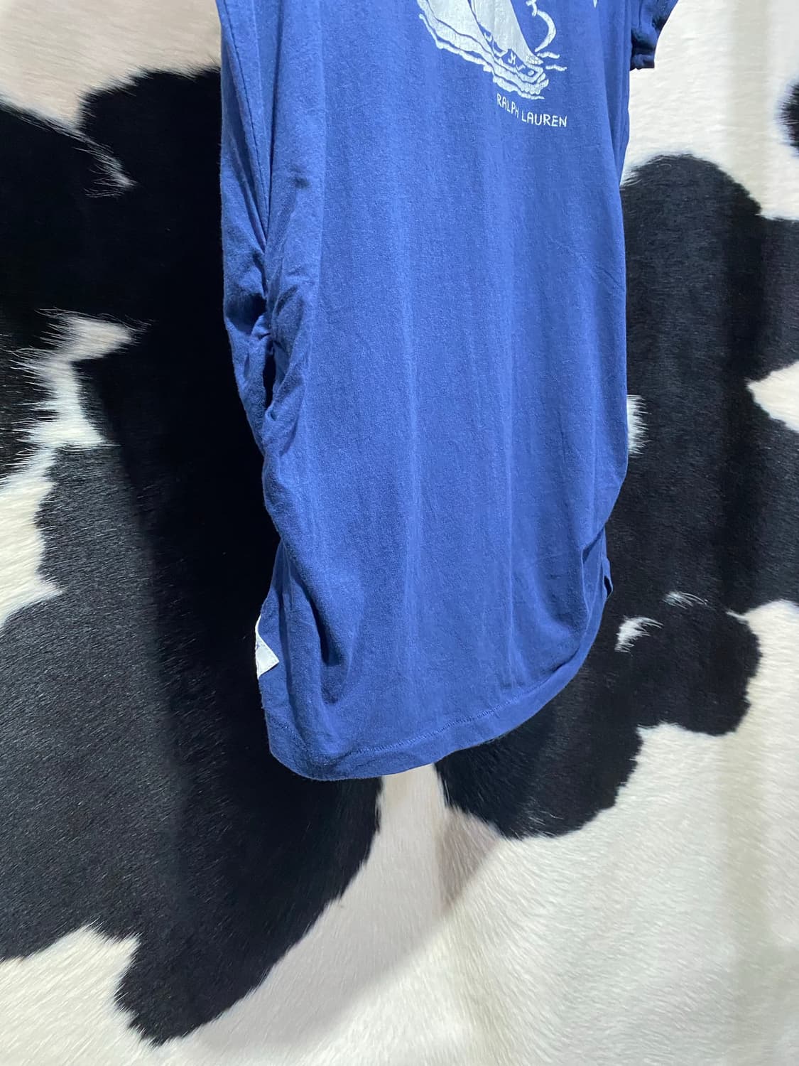 Ralph Lauren 셔링 디테일 프린팅 반팔 티셔츠 상품이미지6