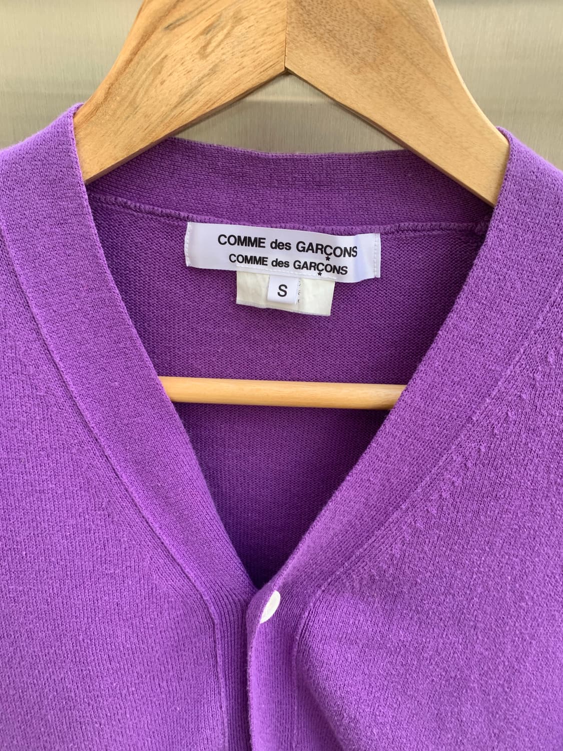 꼼데가르송 타이다이 가디건 (purple) 상품이미지4