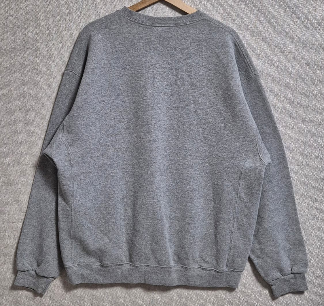 XL ) RUSSELL 러셀 그레이 기모 맨투맨  상품이미지2