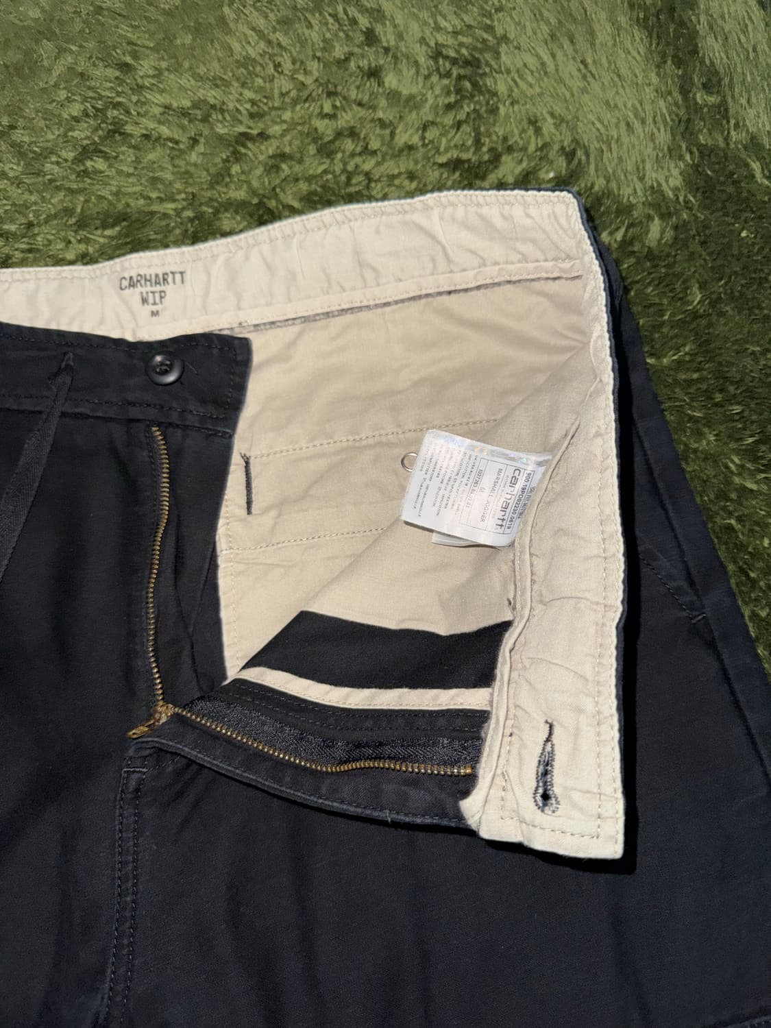 [M] 칼하트 Wip Marshall 마샬 코튼 조거 팬츠 블랙 상품이미지3