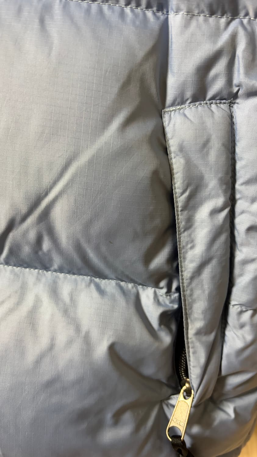 (W) 노스페이스 1996 레트로 눕시 자켓 스모크 블루 상품이미지2