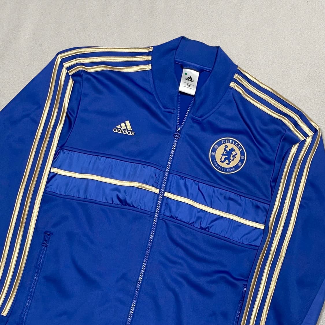 100 아디다스 첼시 골드라인 블루 트랙탑 상품이미지1