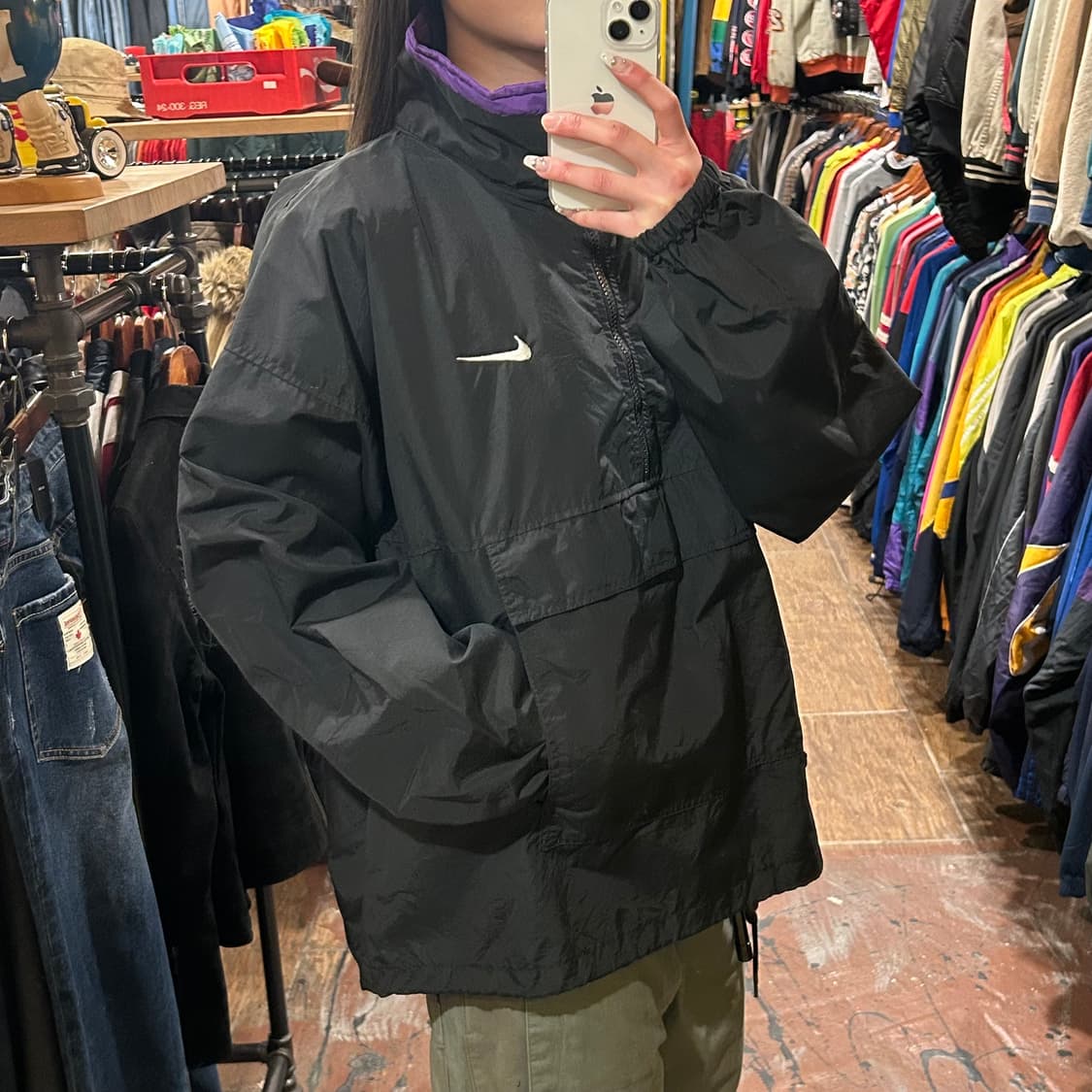 [HI] 나이키 아노락 블랙 상품이미지3