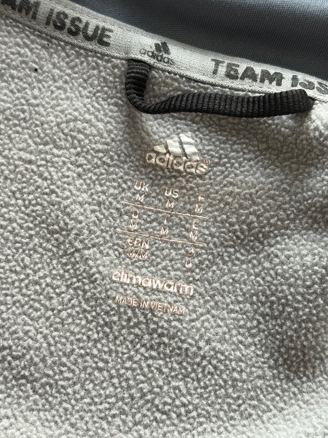 아디다스 climawarm 플리스 하프 집업 자켓 M (100-103)  상품이미지8