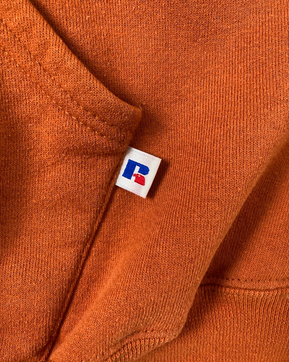 90s Russell Hoodie (burnt orange) 상품이미지5