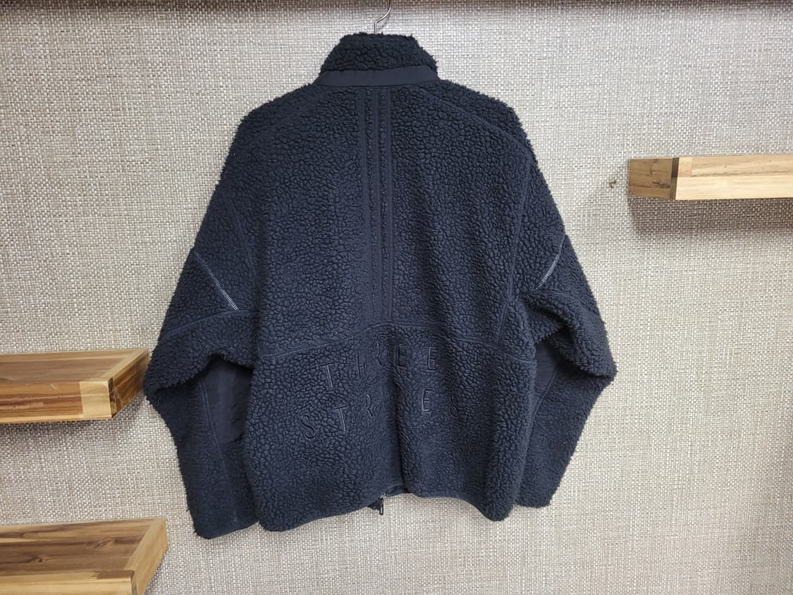 110사이즈 아디다스 오버핏 후리스 플리스 자켓 뽀글이 상품이미지3