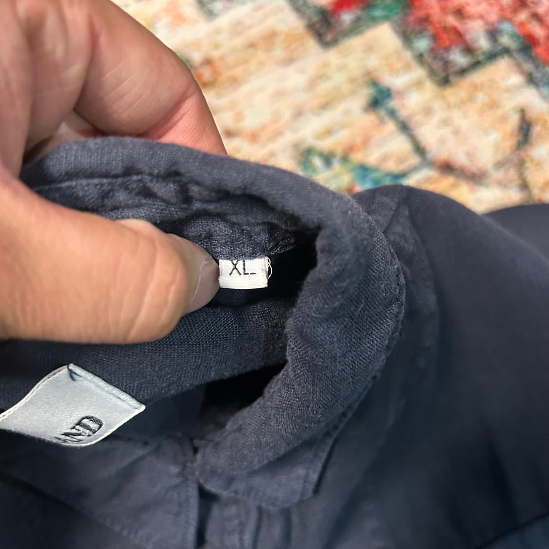 [L] 16ss 스톤아일랜드 가먼트 다잉 린넨 셔츠 상품이미지3