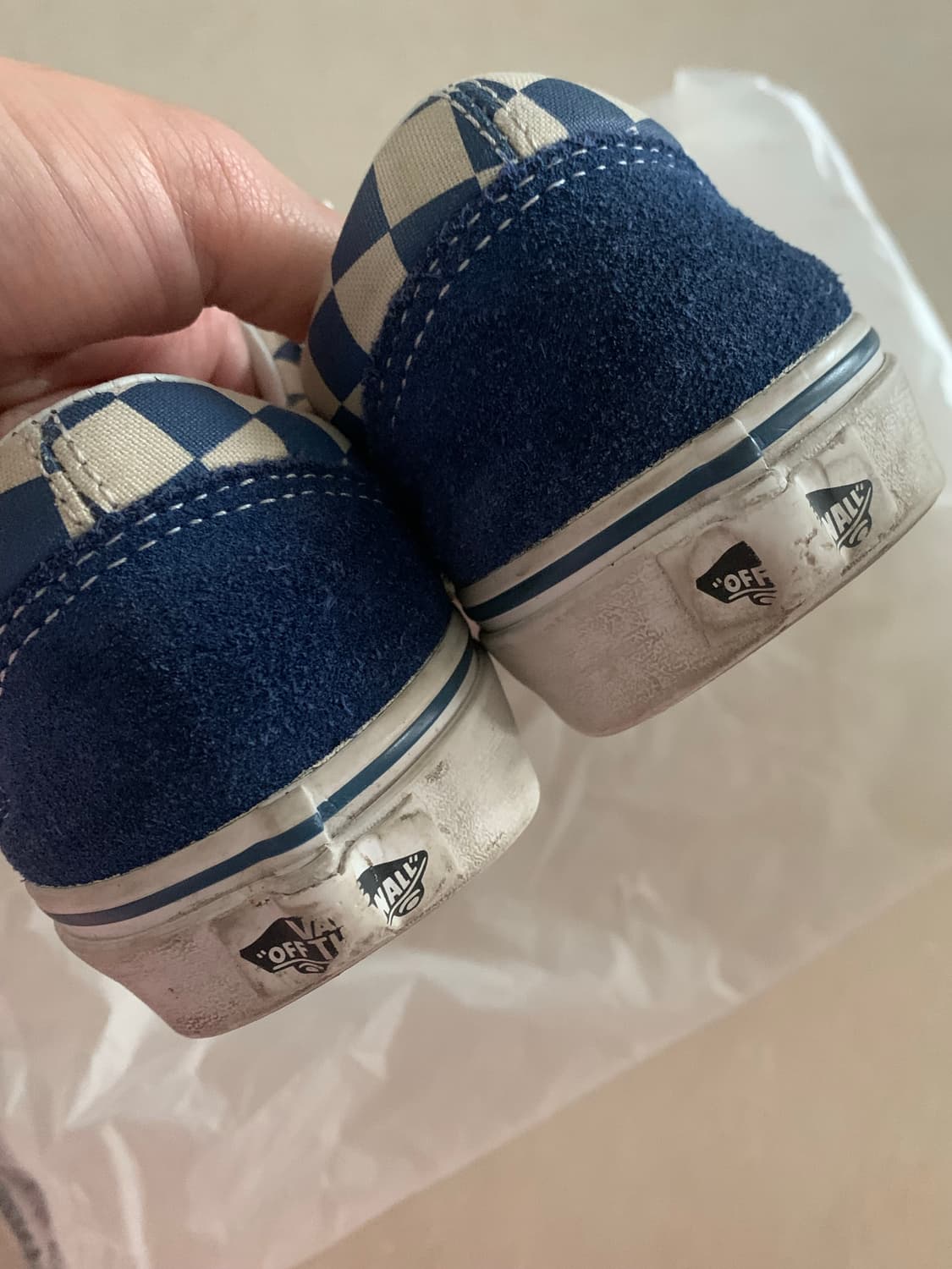 반스 올드스쿨 블루체크 240 상품이미지3