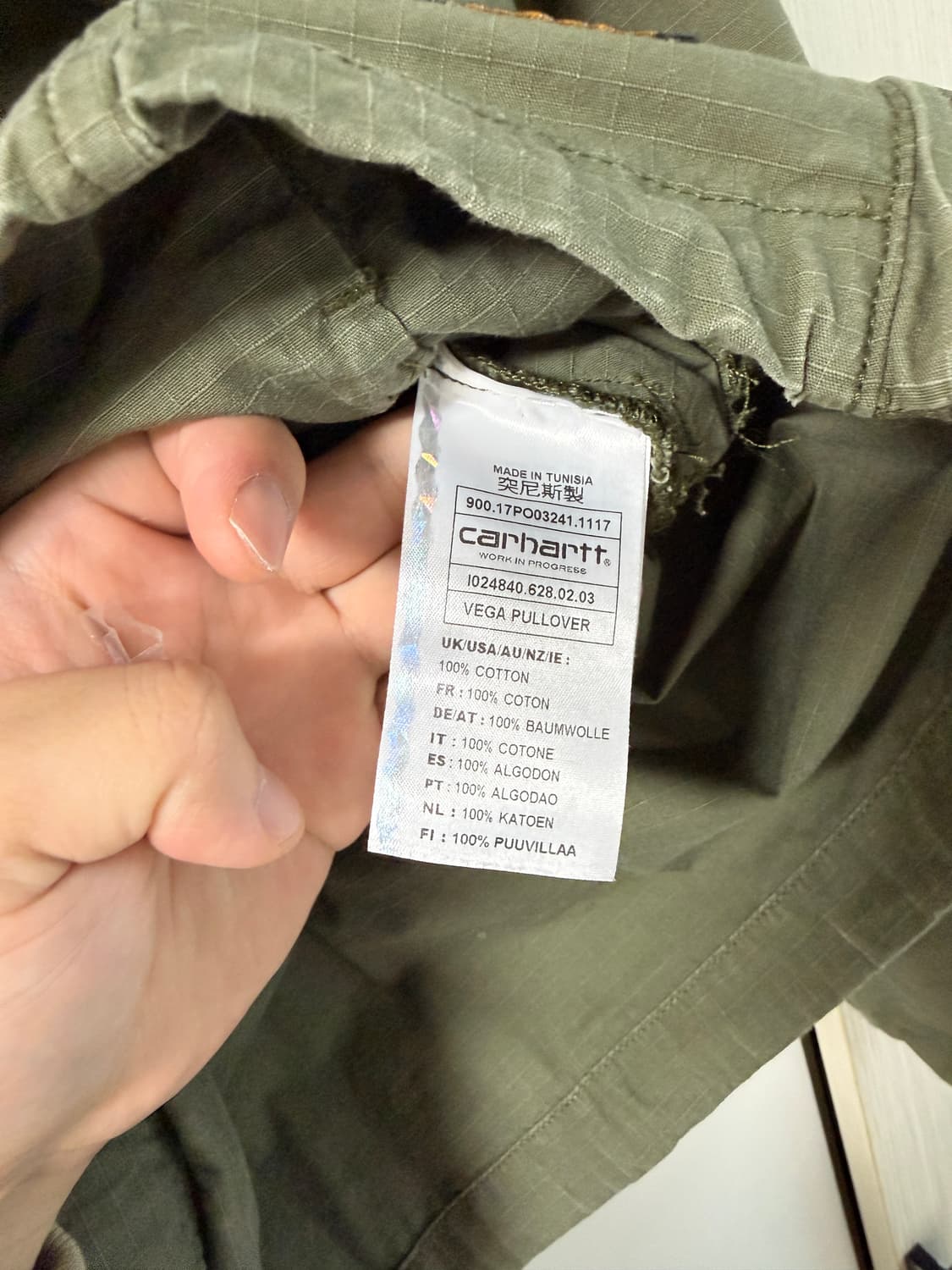 칼하트 WIP 립스탑 스목 자켓 상품이미지5