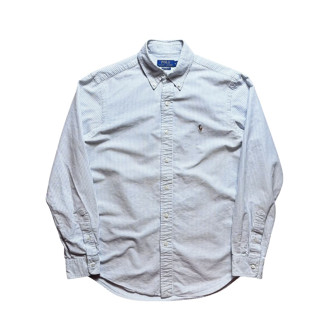 폴로 옥스퍼드면 스트라이프 셔츠 상품이미지1