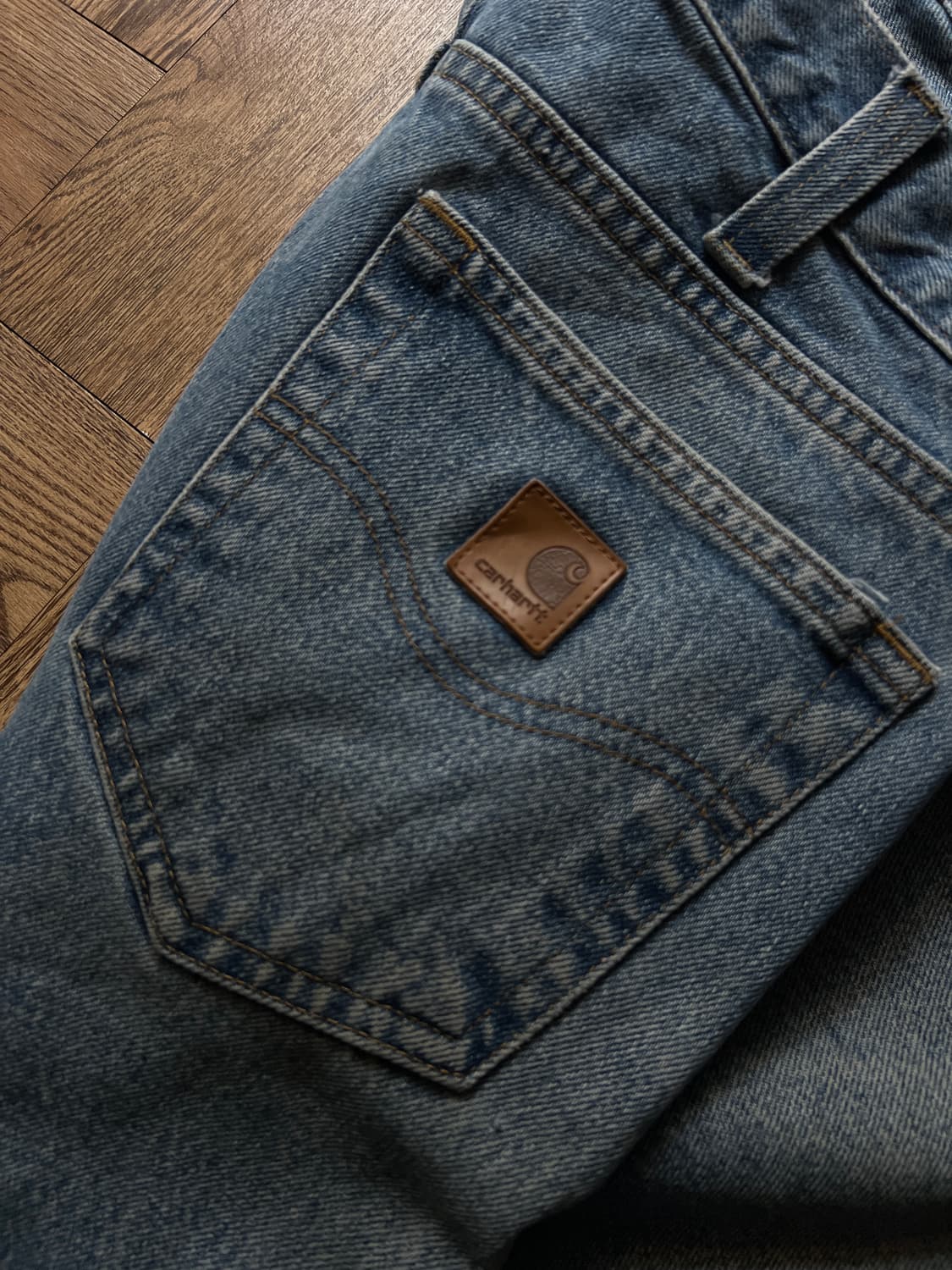 [33]칼하트 USA 더티워싱 워크 데님 팬츠 상품이미지6