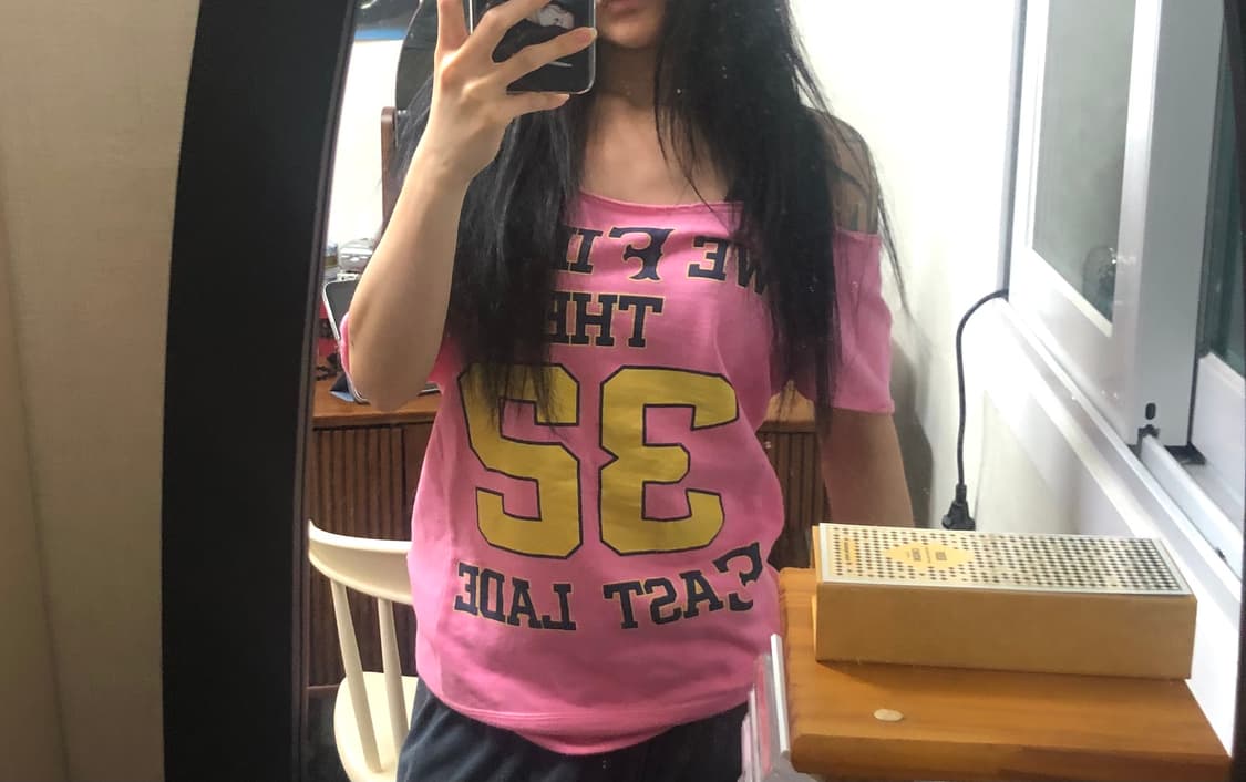 pinterest REDARK pink off shoulder top 상품이미지4