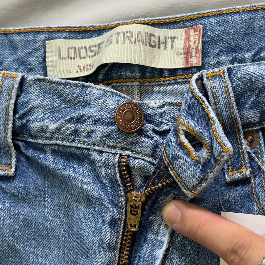 00s 리바이스 569 데님팬츠 W32 L32 상품이미지4