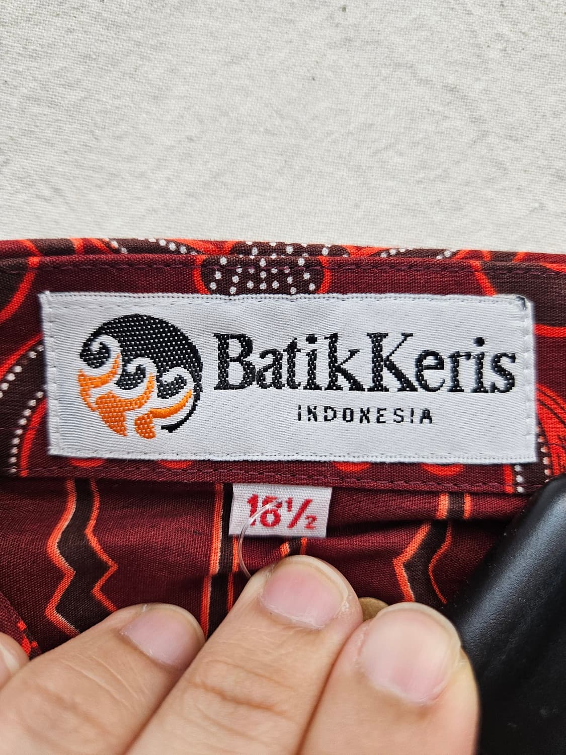 Batik Keris 빈티지 문양 셔츠 상품이미지3