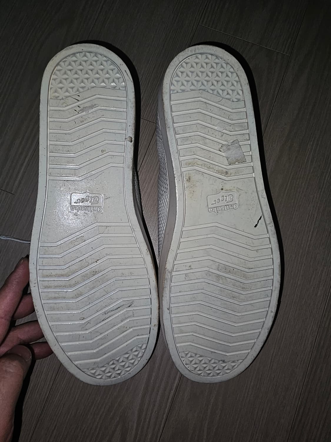 오니츠카타이거 흰색 메쉬 운동화 상품이미지5