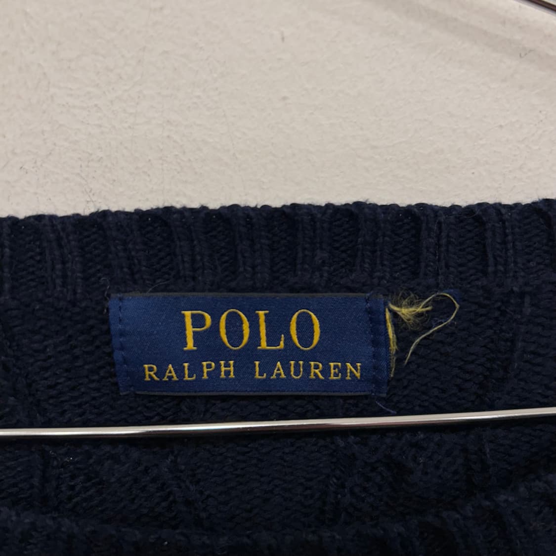 폴로 랄프로렌 스몰포니 코튼 꽈배기 니트 상품이미지3