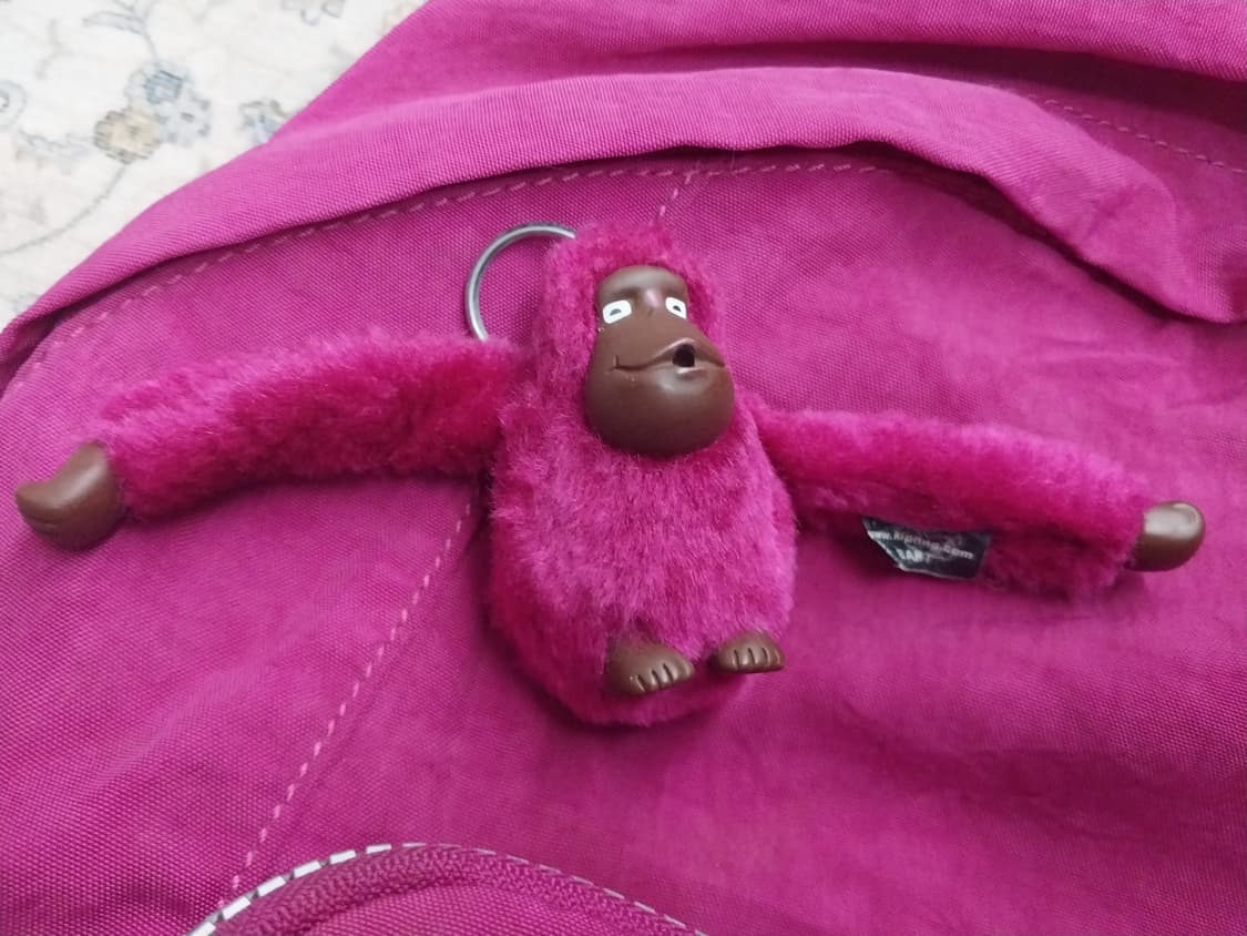 키플링 백팩 핑크색 + 키링 포함 상품이미지3