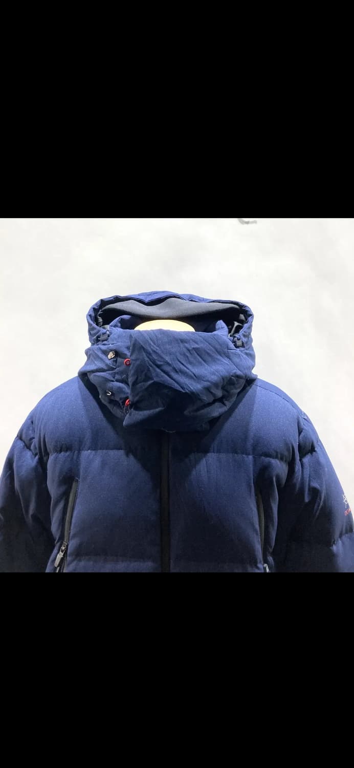 데상트 남성덕다운패딩자켓 네이비 100 상품이미지3