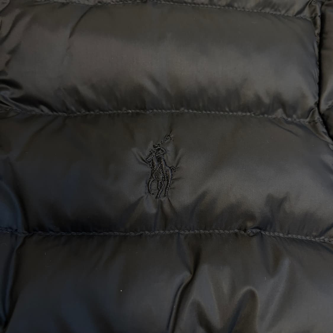 폴로 랄프로렌 덕다운 블랙 패딩 L 상품이미지4